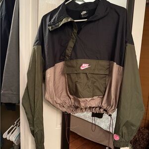 Nike Black Windbreaker Jacket